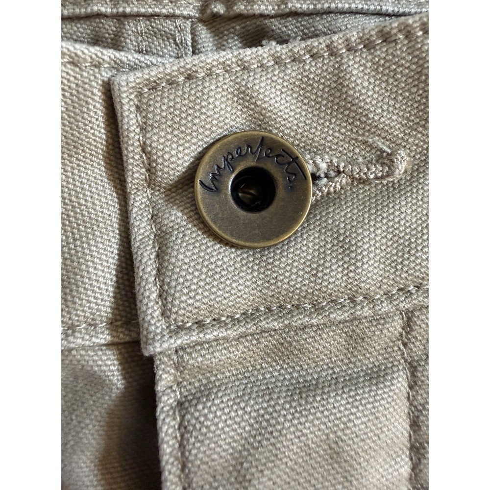 New Imperfects Courier Pants OG Fit 34X32 Badlands Beige Utility Canvas NWT - Picture 6 of 16